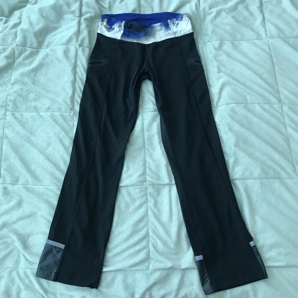euc • lululemon 🍋 • cropped pants • size 4